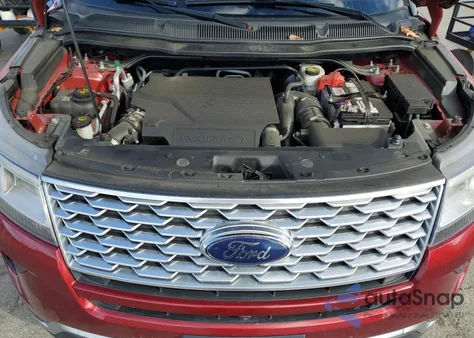 2018 Ford Explorer Platinum z USA, uszkodzony, nr VIN 1FM5K8HT5JGC01796